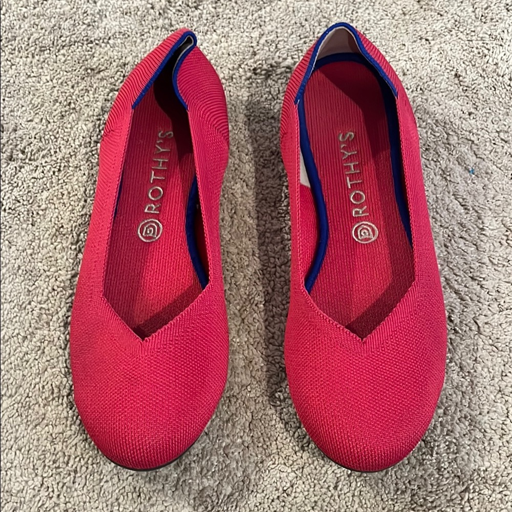 Rothy's Women's Pink Flats 11